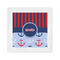 Classic Anchor & Stripes Cocktail Napkins (Personalized)