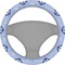 Classic Anchor & Stripes Steering Wheel Cover