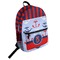 Classic Anchor & Stripes Student Backpack Front