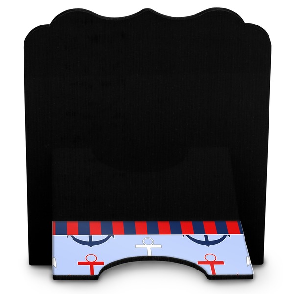 Classic Anchor & Stripes Stylized Tablet Stand - Back