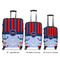 Classic Anchor & Stripes Suitcase Set 1 - APPROVAL
