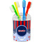 Classic Anchor & Stripes Toothbrush Holder (Personalized)