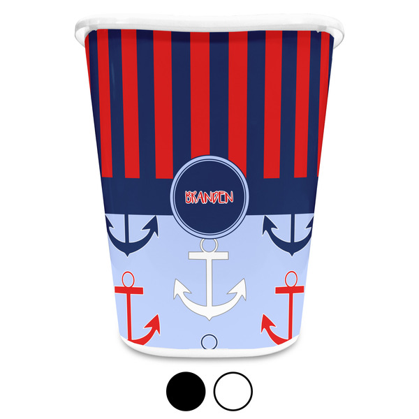 Classic Anchor & Stripes Trash Can Aggregate