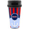 Classic Anchor & Stripes Acrylic Travel Mug without Handle (Personalized)