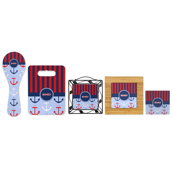 Classic Anchor & Stripes Trivets - All Trivets