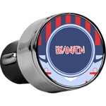 Classic Anchor & Stripes USB Car Charger (Personalized)