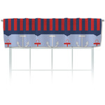 Classic Anchor & Stripes Valance (Personalized)