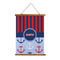 Classic Anchor & Stripes Wall Hanging Tapestry - Portrait - MAIN