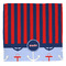 Classic Anchor & Stripes Washcloth - Front - No Soap