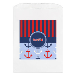 Classic Anchor & Stripes Treat Bag (Personalized)