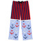 Classic Anchor & Stripes Womens Pjs - Flat Front