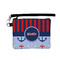 Classic Anchor & Stripes Wristlet ID Case w/ Name or Text