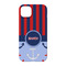 Classic Anchor & Stripes iPhone 14 Case - Back