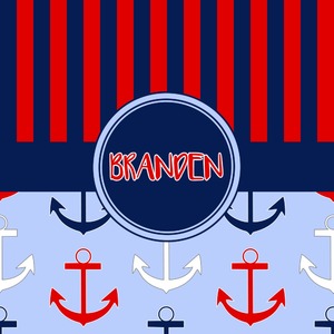 Classic Anchor & Stripes