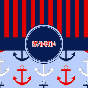 Classic Anchor & Stripes