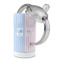 Striped w/ Whales 12 oz Stainless Steel Sippy Cups - Top Off