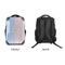 Striped w/ Whales 15" Backpack - APPROVAL