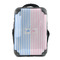 Striped w/ Whales 15" Backpack - FRONT