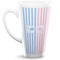 Striped w/ Whales 16 Oz Latte Mug - Front