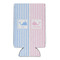 Striped w/ Whales 16oz Can Sleeve - FRONT (flat)