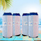 Striped w/ Whales 16oz Can Sleeve - Set of 4 - LIFESTYLE