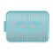 Striped w/ Whales Aluminum Baking Pan with Teal Lid (Personalized)