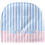 Striped w/ Whales Baby Hat (Beanie) (Personalized)