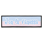 Striped w/ Whales Bar Mat (Personalized)