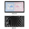 Striped w/ Whales Bar Mat - Small - APPROVAL