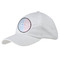 Striped w/ Whales Baseball Cap - White (Personalized)