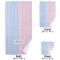 Striped w/ Whales Bath Towel Sets - 3-piece - Approval
