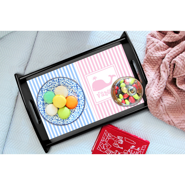 Striped w/ Whales Black Tray - Lifestyle (UPDATED)