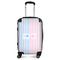 Striped w/ Whales Carry-On Travel Bag - With Handle