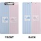 Striped w/ Whales Clipboard (Legal) (Front + Back)