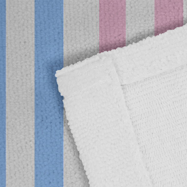 Striped w/ Whales Close up of Fabric