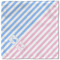 Striped w/ Whales Cloth Napkins - Personalized Lunch (Single Full Open)
