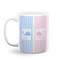 Striped w/ Whales Coffee Mug - 11 oz - White