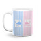 Striped w/ Whales Coffee Mug (Personalized)