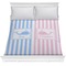 Striped w/ Whales Comforter (Queen)