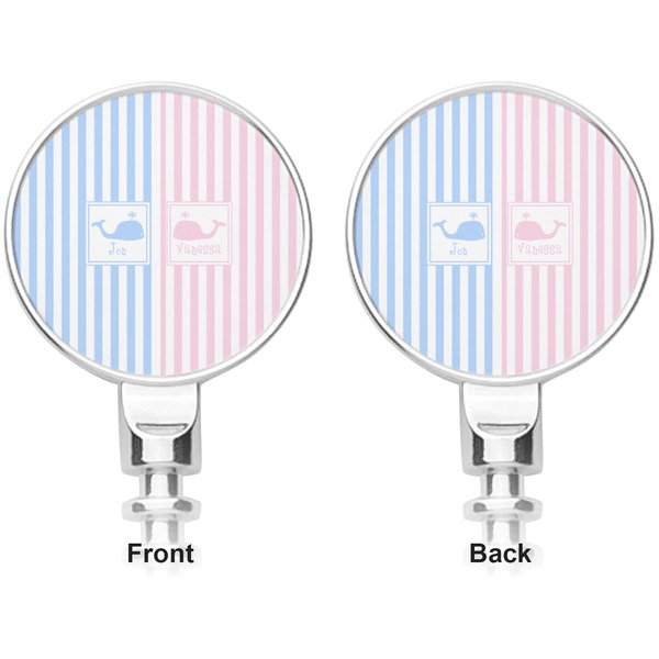 Striped w/ Whales Corkscrew - Apvl