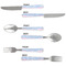 Striped w/ Whales Cutlery Set - APPROVAL
