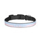 Striped w/ Whales Dog Collar - Small - Front