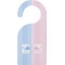 Striped w/ Whales Door Hanger (Personalized)