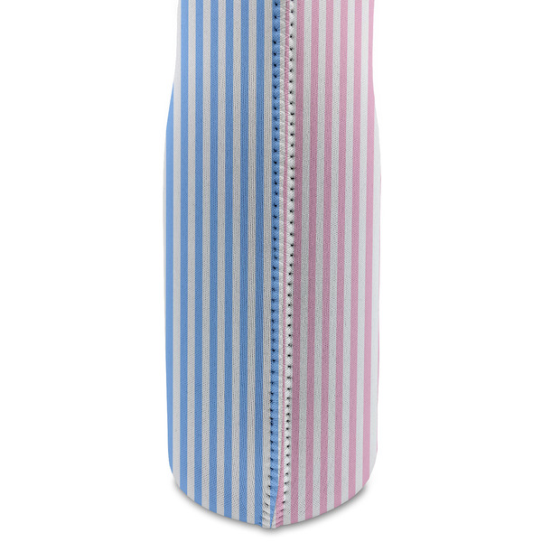 Striped w/ Whales Double Wine Tote - DETAIL 2 (new)