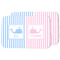 Striped w/ Whales Drying Dish Mat - MAIN