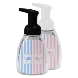Striped w/ Whales Foam Soap Bottle (Personalized)