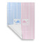 Striped w/ Whales Garden Flags - Large - Single Sided - FRONT FOLDED