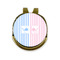 Striped w/ Whales Golf Ball Hat Marker Hat Clip - Front & Back
