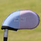 Striped w/ Whales Golf Club Cover - Front