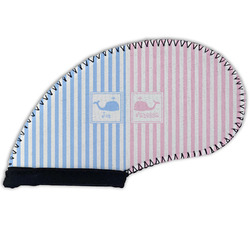Striped w/ Whales Golf Club Iron Cover - Single (Personalized)